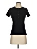 Monrow Black Short Sleeve Henley Size XS - photo 1