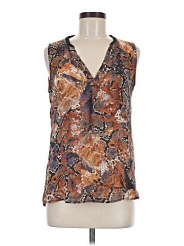 Lord & Taylor Sleeveless Silk Top (view 1)