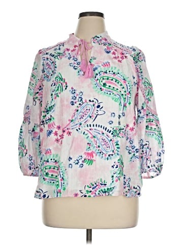 Crown & Ivy 3/4 Sleeve T-Shirt (view 1)