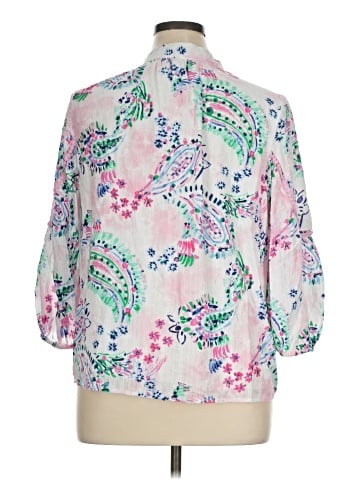 Crown & Ivy 3/4 Sleeve T-Shirt (view 2)