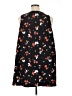 ModCloth 100% Polyester Floral Black Casual Dress Size 1X - photo 2