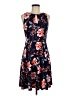 Ivanka Trump Floral Blue Casual Dress Size M - photo 1