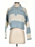 Elodie Color Block Blue Pullover Sweater Size XS - photo 1