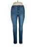 d.jeans Solid Blue Jeans Size 16 - photo 1