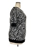 Bobbie Brooks Animal Print Black Pullover Sweater Size 2X - photo 4