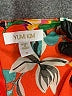 Yumi Kim 100% Polyester Tropical Orange Romper Size M - photo 4