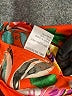 Yumi Kim 100% Polyester Tropical Orange Romper Size M - photo 5