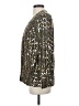 Teddi 100% Nylon Metallic Gold Blazer Size XS - photo 5