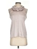 Ann Taylor Gray Sleeveless Blouse Size 2 - photo 1