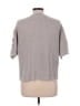 Brunello Cucinelli 100% Cashmere Stars Gray pullover sweater Size L - photo 2