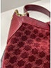 Celine Diffusion Burgundy leather shoulder bag One size - photo 11