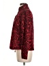 Coldwater Creek 100% Polyester Paisley Red Turtleneck Sweater Size M - photo 5