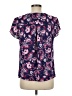 41Hawthorn 100% Polyester Paisley Blue Short Sleeve Blouse Size M - photo 2