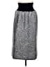 Moncler Tweed Silver Wool Skirt Size Med (2) - photo 1