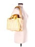 Tory Burch 100% Leather Plaid Yellow Leather Tote One size - photo 2