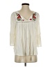 Route 66 100% Viscose Ivory 3/4 Sleeve Blouse Size S - photo 1
