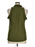 Anatomie Green Sleeveless Button-Down Shirt Size XL - photo 2