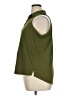 Anatomie Green Sleeveless Button-Down Shirt Size XL - photo 5