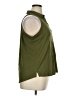 Anatomie Green Sleeveless Button-Down Shirt Size XL - photo 4