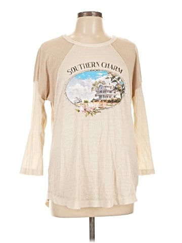 Cato 3/4 Sleeve T-Shirt (view 1)