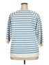 Style&Co 100% Cotton Stripes Blue Pullover Sweater Size 2X - photo 2