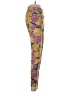 Lularoe Floral Yellow Leggings Size 1X (Tall & Curvy) - photo 4