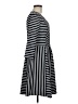 Gabby Skye Chevron-herringbone Black Casual Dress Size 8 - photo 4