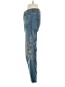 White House Black Market Paisley Blue Jeans Size 0 - photo 5