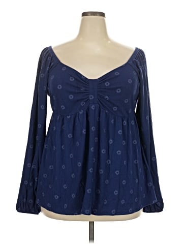 Torrid Long Sleeve Blouse (view 1)