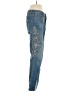 White House Black Market Paisley Blue Jeans Size 0 - photo 4
