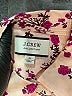 J.Crew Collection 100% Silk Floral Pink Long Sleeve Silk Top Size 0 - photo 7