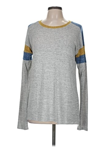 Hem & Thread Long Sleeve T-Shirt (view 1)