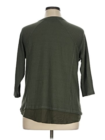 Always Indigo 3/4 Sleeve T-Shirt (view 2)