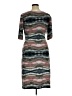 Connected Apparel Chevron-herringbone Gray Casual Dress Size 16 - photo 2