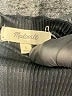 Madewell 100% Polyester Black Texture &amp; Thread Micropleat Top Size L - photo 7