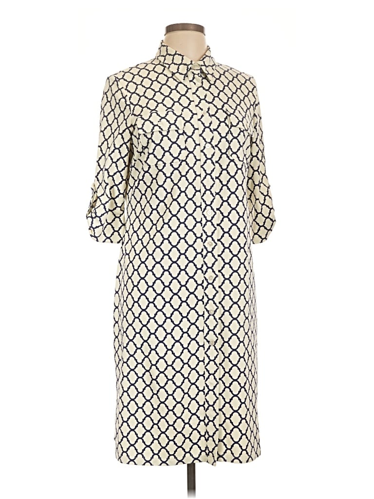 Pre-owned J. Mclaughlin Casual Dress In Ivory