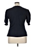 Saint + Sofia Black Short Sleeve Top Size 14 - photo 2
