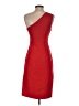 Express Solid Red Cocktail Dress Size 0 - photo 2