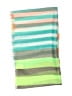 Target 100% Polyester Stripes Green Scarf One size - photo 2