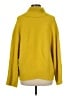Moth Solid Yellow Turtleneck Sweater Size M - photo 2