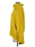 Moth Solid Yellow Turtleneck Sweater Size M - photo 5