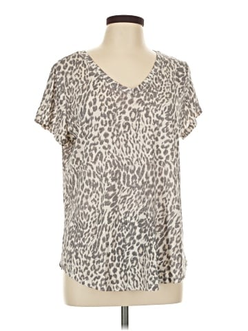 Style&Co Short Sleeve Blouse (view 1)
