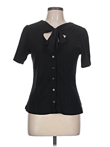 Unique Vintage Short Sleeve Blouse (view 1)