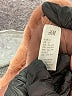 H&M 100% Polyester Brown Coat Size 2 - photo 3