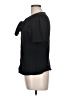 Unique Vintage Black Short Sleeve Blouse Size 10 - photo 5