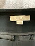 Ann Taylor LOFT 100% Rayon Solid Black Skort Size 6 Petite - photo 3