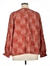 Jessica Simpson Red Long Sleeve Blouse Size XL - photo 2