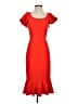 Antonio Melani Solid Red Cocktail Dress Size 0 - photo 1