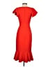 Antonio Melani Solid Red Cocktail Dress Size 0 - photo 2