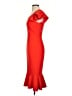 Antonio Melani Solid Red Cocktail Dress Size 0 - photo 5